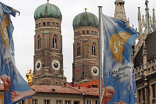 München feiert Geburtstag.