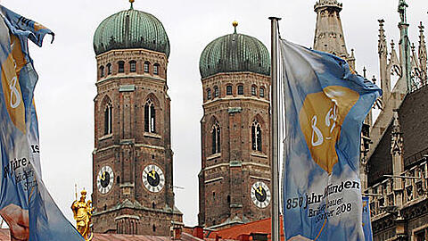 München feiert Geburtstag.