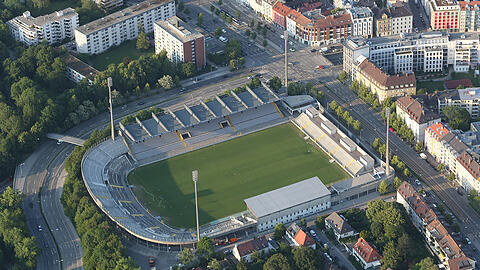 Sehnsuchtsort vieler Löwen-Fans: das Grünwalder Stadion in Giesing.