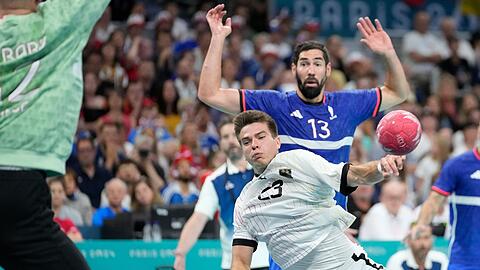 F&uuml;hrte Deutschland bei Olympia 2024 gegen Frankreich ins Halbfinale: Renars Uscins. (Archivbild)