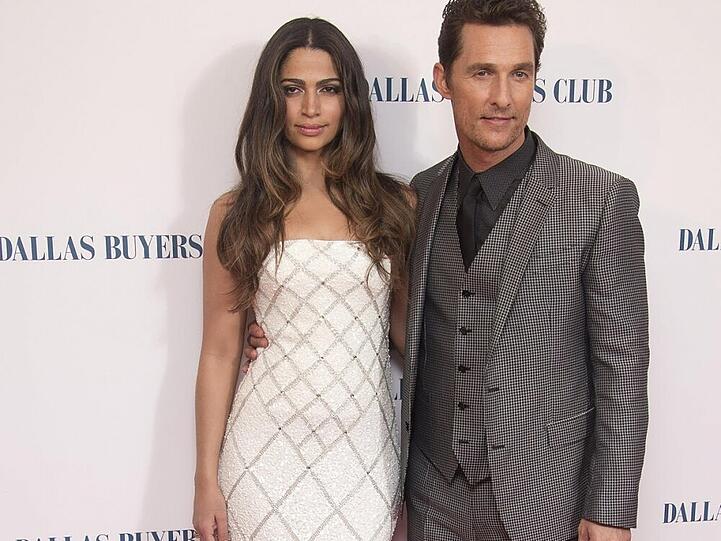Ein bildschönes Paar: Camila Alves und Matthew McConaughey