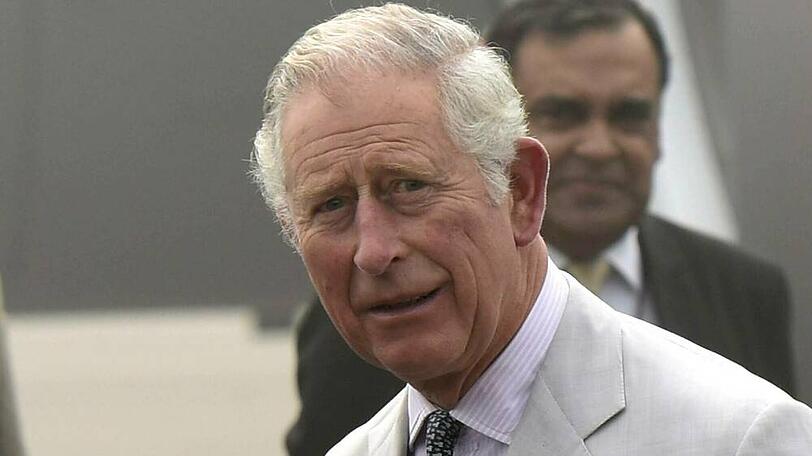 Prinz Charles während seines letzten Besuches 2017 in Indien