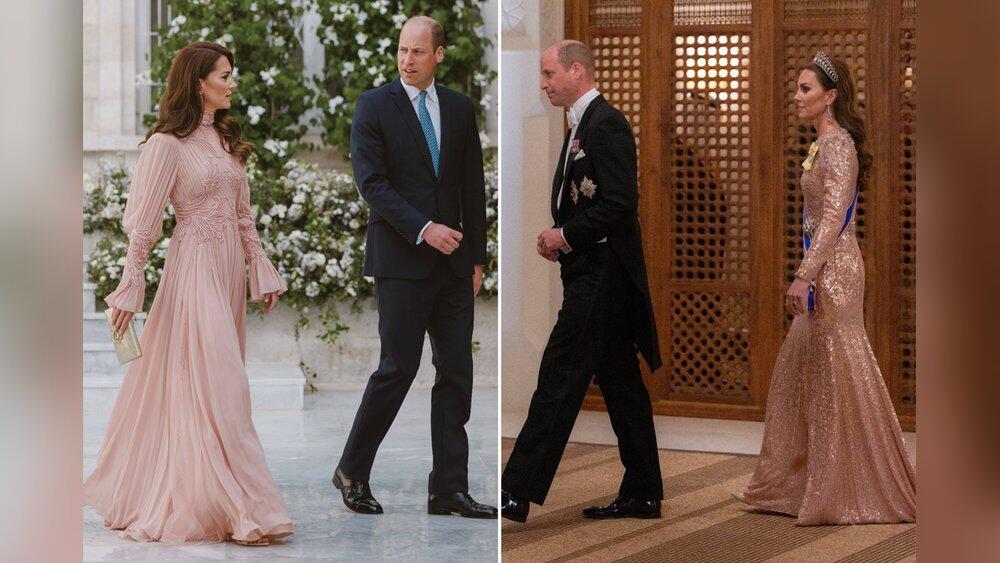 Kate und William Glamouröser Auftritt bei der Hochzeit in Jordanien