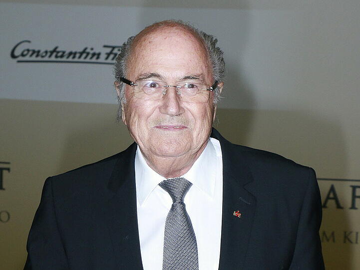 FIFA-Präsident Sepp Blatter bei der Premiere von "Die Mannschaft"