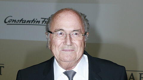 FIFA-Präsident Sepp Blatter bei der Premiere von "Die Mannschaft"