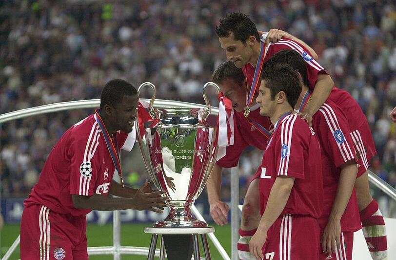 Der FC Bayern gewann insgesamt fünf Mal die Champions League oder den Europapokal der Landesmeister.