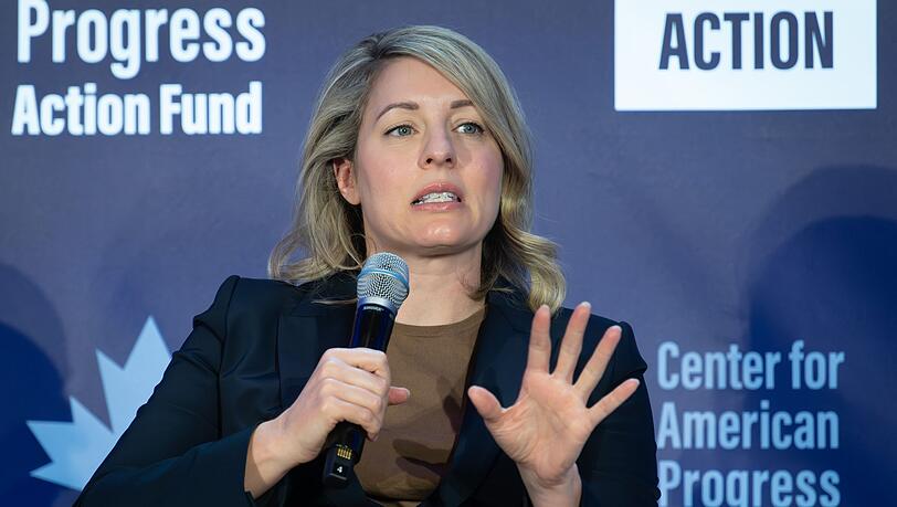 Kanadas Industrieministerin M&eacute;lanie Joly: "Wir gehen klug und strategisch vor, um politischen Druck auszu&uuml;ben." (Archivbild)