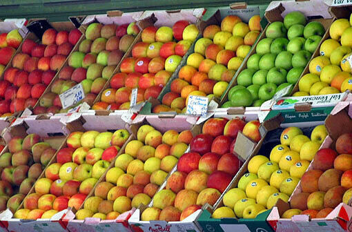 Von wegen Bio: Auch falsch deklariertes Obst landete in den Auslagen.