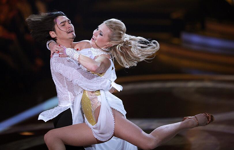 Dafür kam sie mit Tanzpartner Erich Klann auch eine Runde weiter.