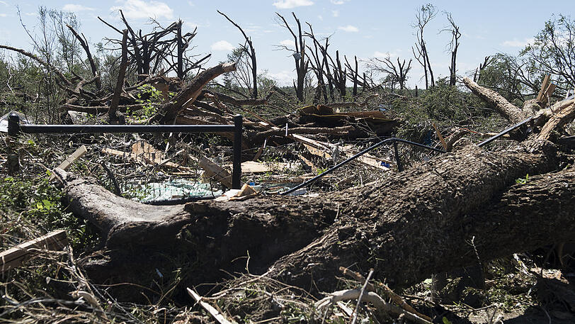 Heftige Unwetter haben den Süden der USA heimgesucht. In Texas tobten heftige Tornados. Die Bilder der Zerstörung.