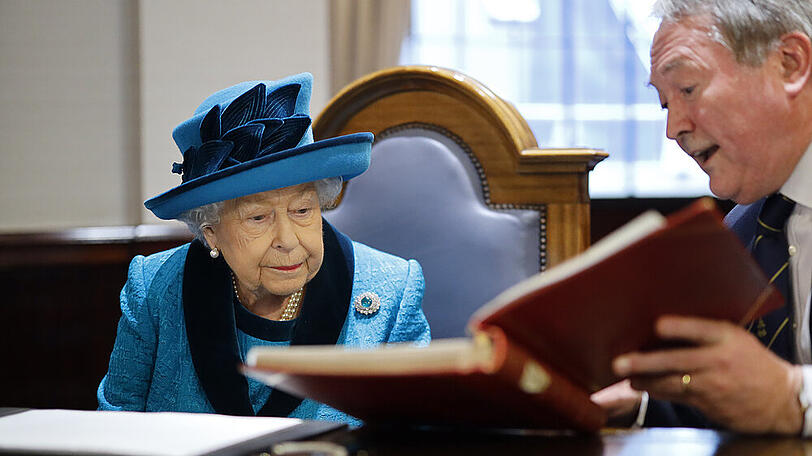 Queen Elizabeth II. bei einem Auftritt in London