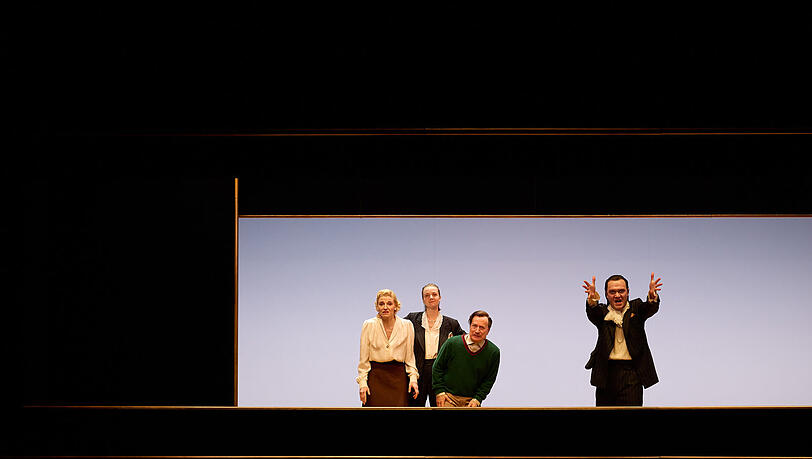 Eva Bay, Maren Solty, Stefan Merki und Vincent Redetzki.