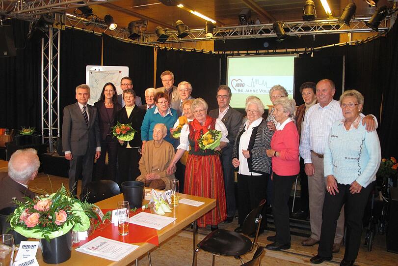 Die Ehrungen standen im Mittelpunkt des AWO-Herbstfestes.