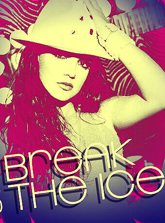 Schon wieder leichter zu erkennen: Spears auf dem Cover von "Break the Ice".