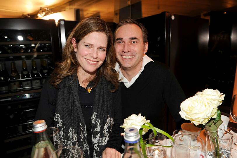 Ursula Buschhorn und Mark Thiele auf der 181 Trüffel-Küchenparty.
