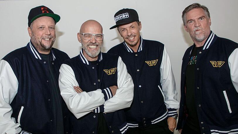 Die Fanta 4 (v.l.): Smudo, Thomas D, Michi Beck und And.Ypsilon