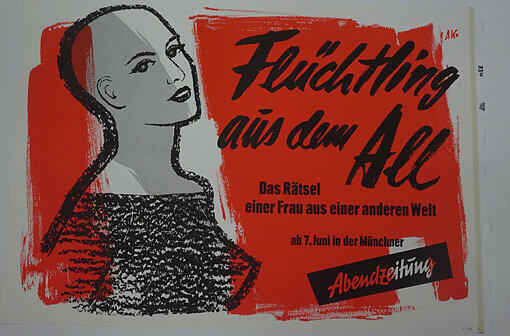 1958 druckt die AZ noch ganze Romane &mdash; etwa die Geschichte &bdquo;Flüchtling aus dem All&ldquo;. Wie die wohl ausging?