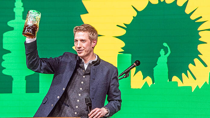 Hat wohl gute Chancen in der M&uuml;nchner OB-Stichwahl in etwa zwei Wochen: Kandidat Dominik Krause (Gr&uuml;ne).