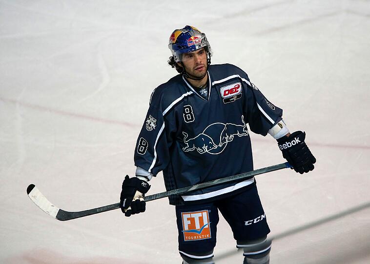 Starkes Heimdebüt ggen Nürnberg: EHC-Neuzugang Fabio Carciola.