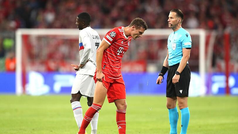 Benjamin Pavard hat sich gegen den FC Barcelona nur eine leichte Blessur zugezogen. Benjamin Pavard hat sich gegen den FC Barcelona nur eine leichte Blessur zugezogen.