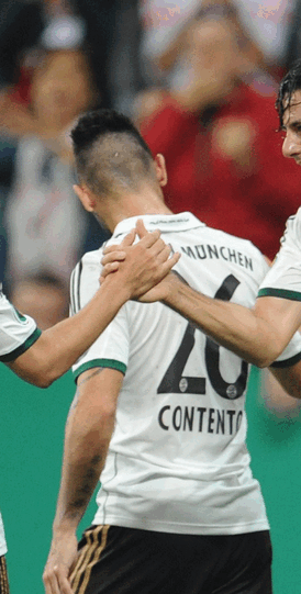 DIEGO CONTENTO: NOTE 4.
Zweiter Startelf-Einsatz für den Alaba-Vertreter. Kam beim 1:2 dem Gegner nicht hinterher. Bleibt eher Reservist.