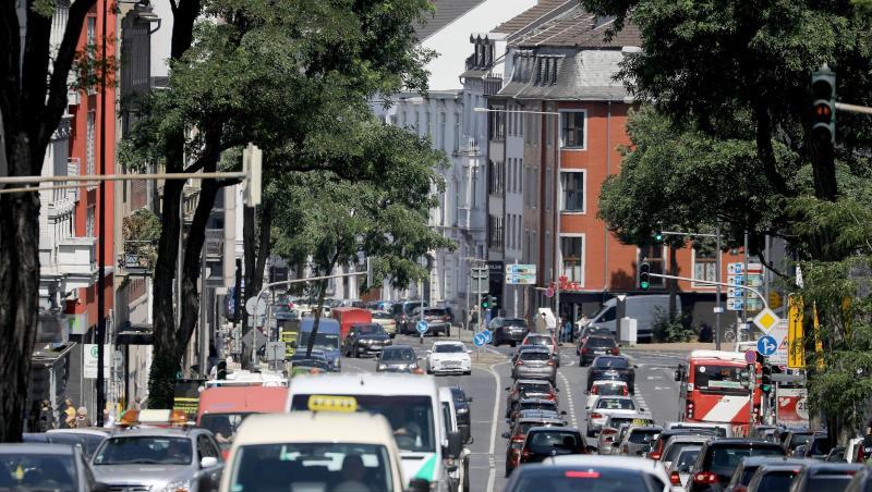 Vorläufig ohne Fahrverbot: Die Wilhelmstraße in der Aachener Innenstadt. Vorläufig ohne Fahrverbot: Die Wilhelmstraße in der Aachener Innenstadt.