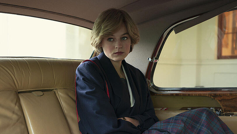 Emma Corrin spielt in "The Crown" die Rolle der Lady Di Emma Corrin spielt in "The Crown" die Rolle der Lady Di