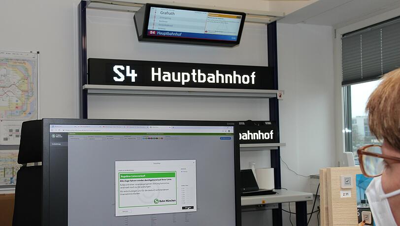 So sieht das neue Fahrgastinfolabor am Ostbahnhof aus.