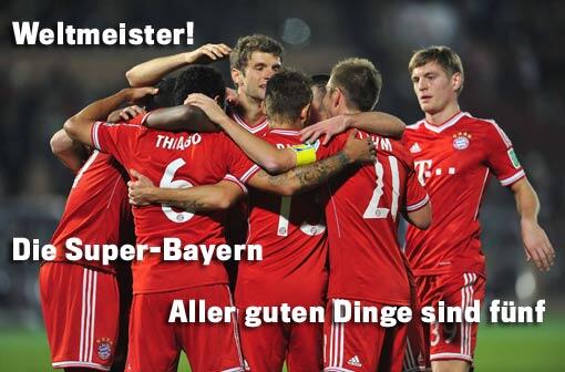 Bayern gewinnt die Klub-WM, holt den insgesamt fünften Titel der Saison: die internationalen Pressestimmen zum 2:0-Finalsieg gegen Raja Casablanca.