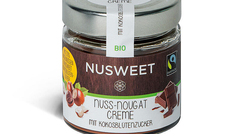 Rückruf des Artikels "NUSWEET Nuss-Nougat-Creme - 180 g Glas". Artikel mit dem Mindesthaltbarkeitsdatum 09.10.2019 sind vom Rückruf betroffen.