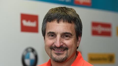 Georg Hackl, dreimaliger Rodel-Olympiasieger.