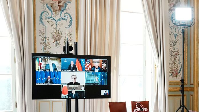 Auf einer Konferenz der G7 wurden neue Sanktionen gegen Russland beschlossen.