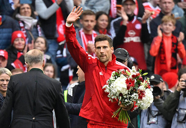 Wurde vor dem Spiel gegen den 1. FC K&ouml;ln verabschiedet: Leon Goretzka.