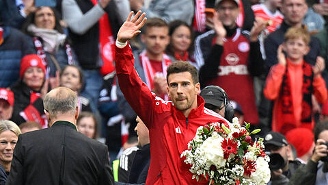 Wurde vor dem Spiel gegen den 1. FC K&ouml;ln verabschiedet: Leon Goretzka.