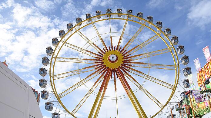 Das Frühlingsfest findet 2022 wieder auf der Theresienwiese statt