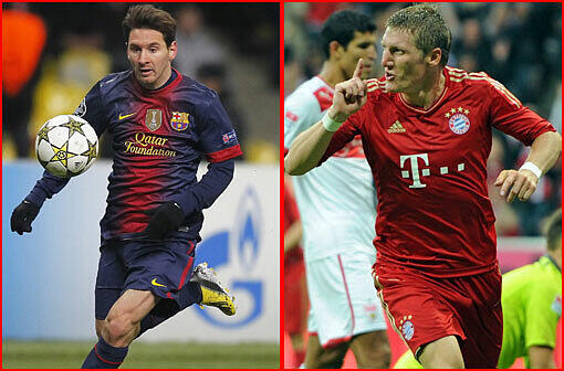 Branchen-Primus in der UEFA-Fünfjahreswertung ist der FC Barcelona. Gleich dahinter liegt der FC Bayern. Sehen Sie hier die Platzierungen weiterer Vereine.