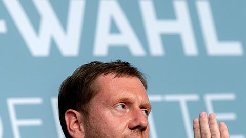 Sachsens Ministerpräsident Michael Kretschmer (CDU.