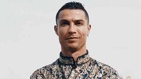 40 Jahre gereiftes Selbstbewusstsein: Cristiano Ronaldo.