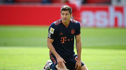 34 Tore in der Bundesliga: Bayerns Tormaschine Robert Lewandowski.