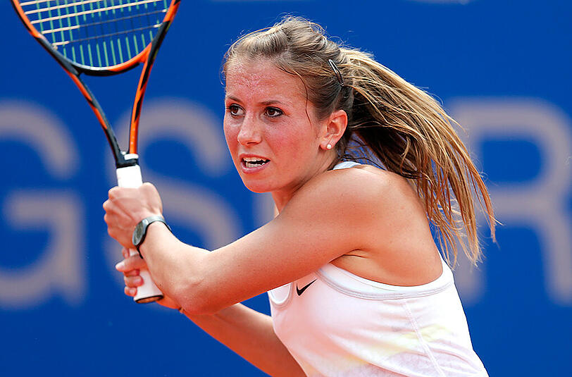 Tennisprofi Annika Beck in Bildern.