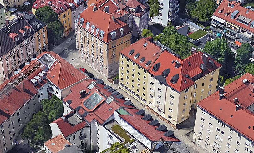 Erste Adresse in der neuen Heimat: die Rambergstraße.