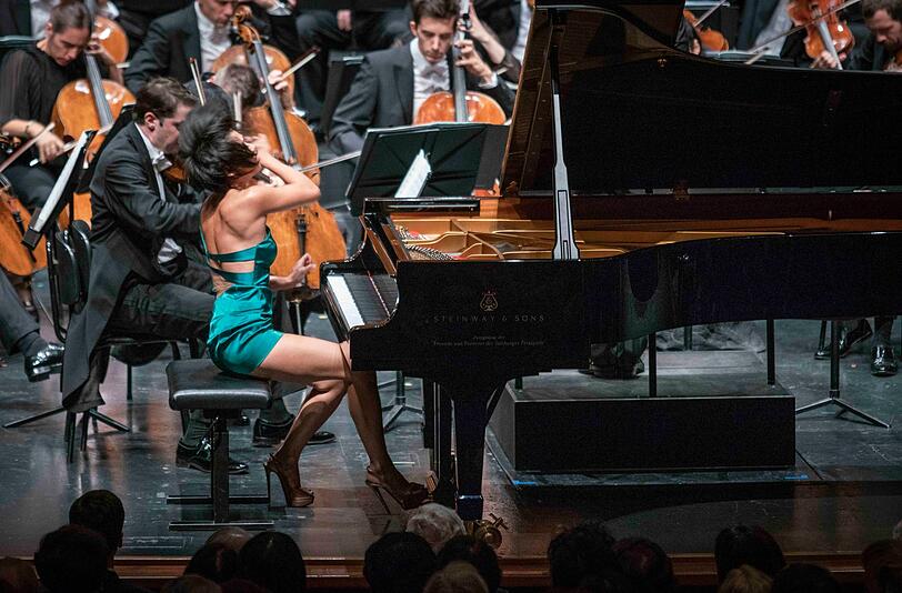 Das geht nicht besser: Yuja Wang und die Berliner Philharmoniker spielen Prokofjew.