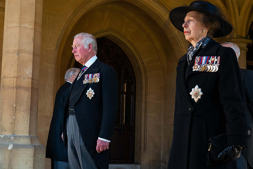 Die ältesten Kinder der Queen und Prinz Philip: Prinz Charles und Prinzessin Anne