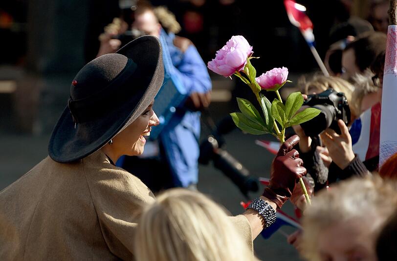 Königin Máxima und König Willem-Alexander der Niederlande in Lübeck