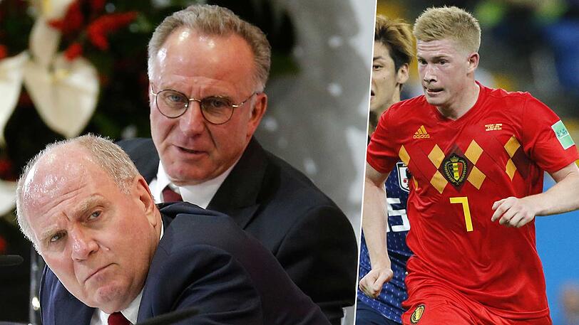 Die Bayern-Bosse wollten Kevin de Bruyne einst nicht zum FC Bayern München holen.