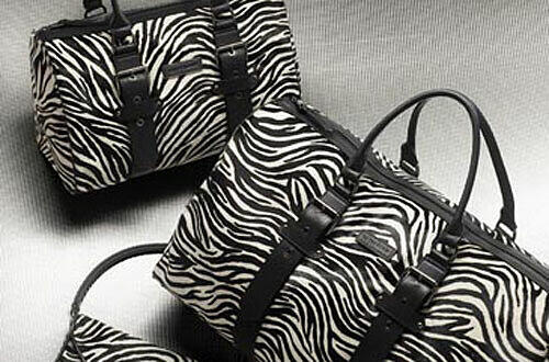 Designerstücke im Zebra-Look, Foto: langchamp