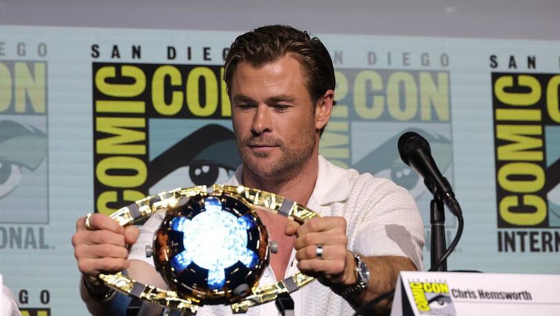 Chris Hemsworth bei der Comic Con in San Diego. Chris Hemsworth bei der Comic Con in San Diego.