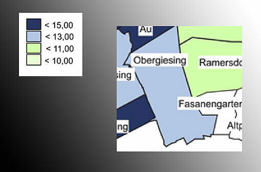 Obergiesing: 11,6 Euro/qm