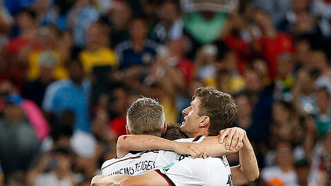 Bastian Schweinsteiger im Endspiel gegen Argentinien.