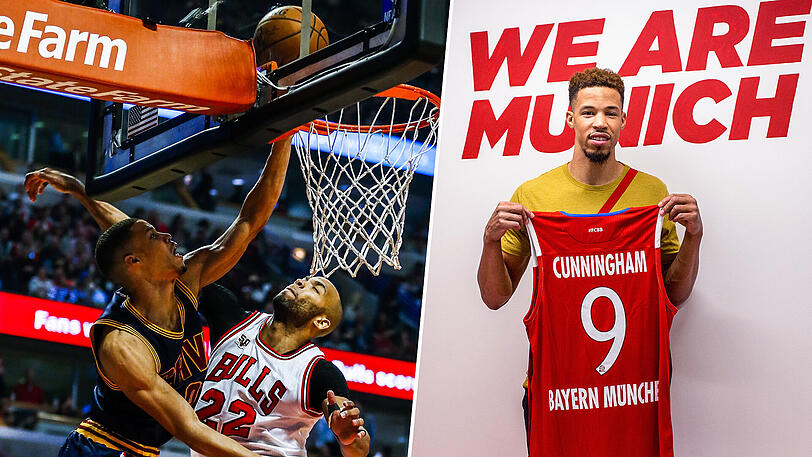 Spielte in der NBA unter anderem schon für die Dallas Mavericks und die Cleveland Cavaliers und ist jetzt in München: Jared Cunningham.